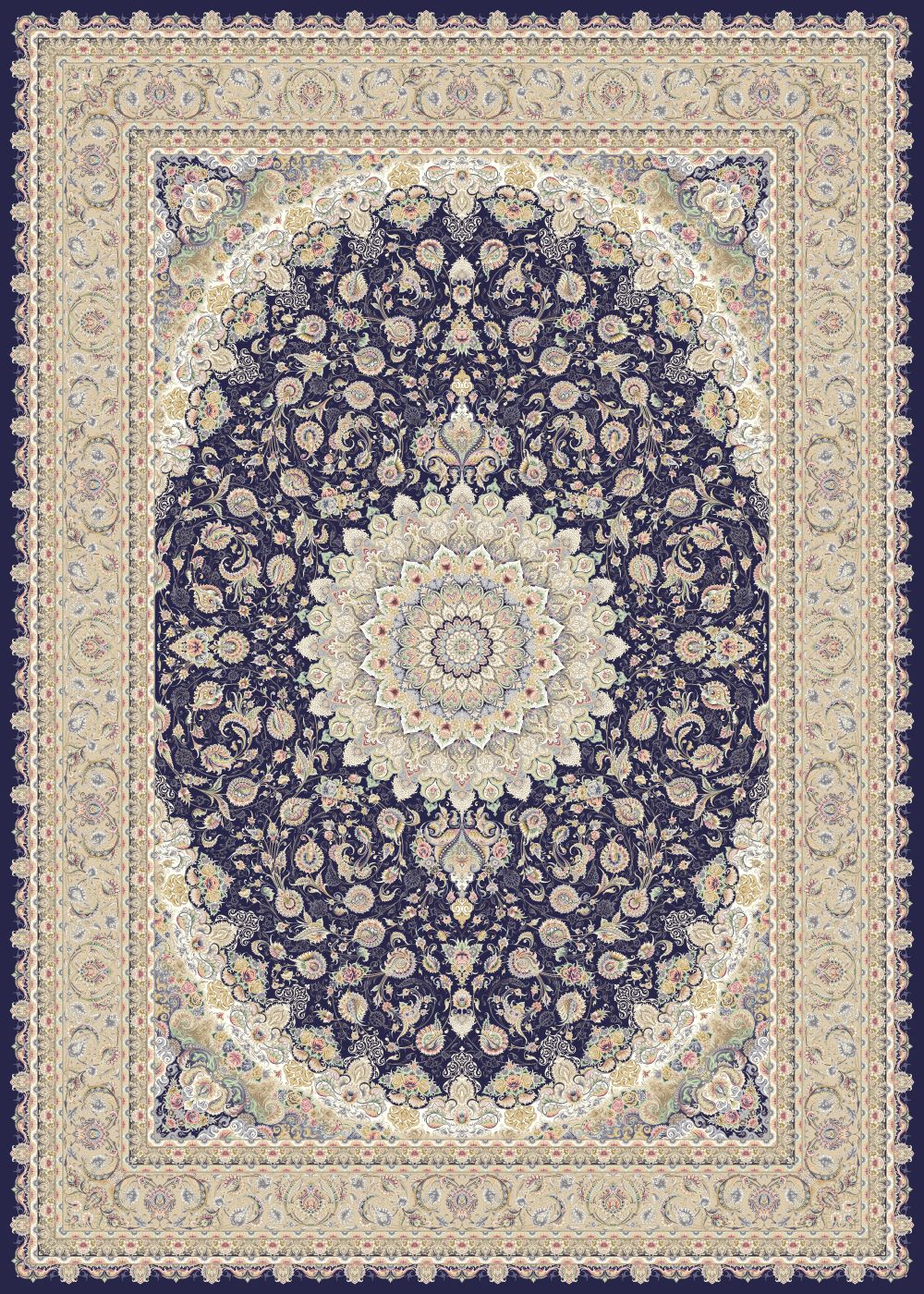 طرح 814007 رنگ کاربنی