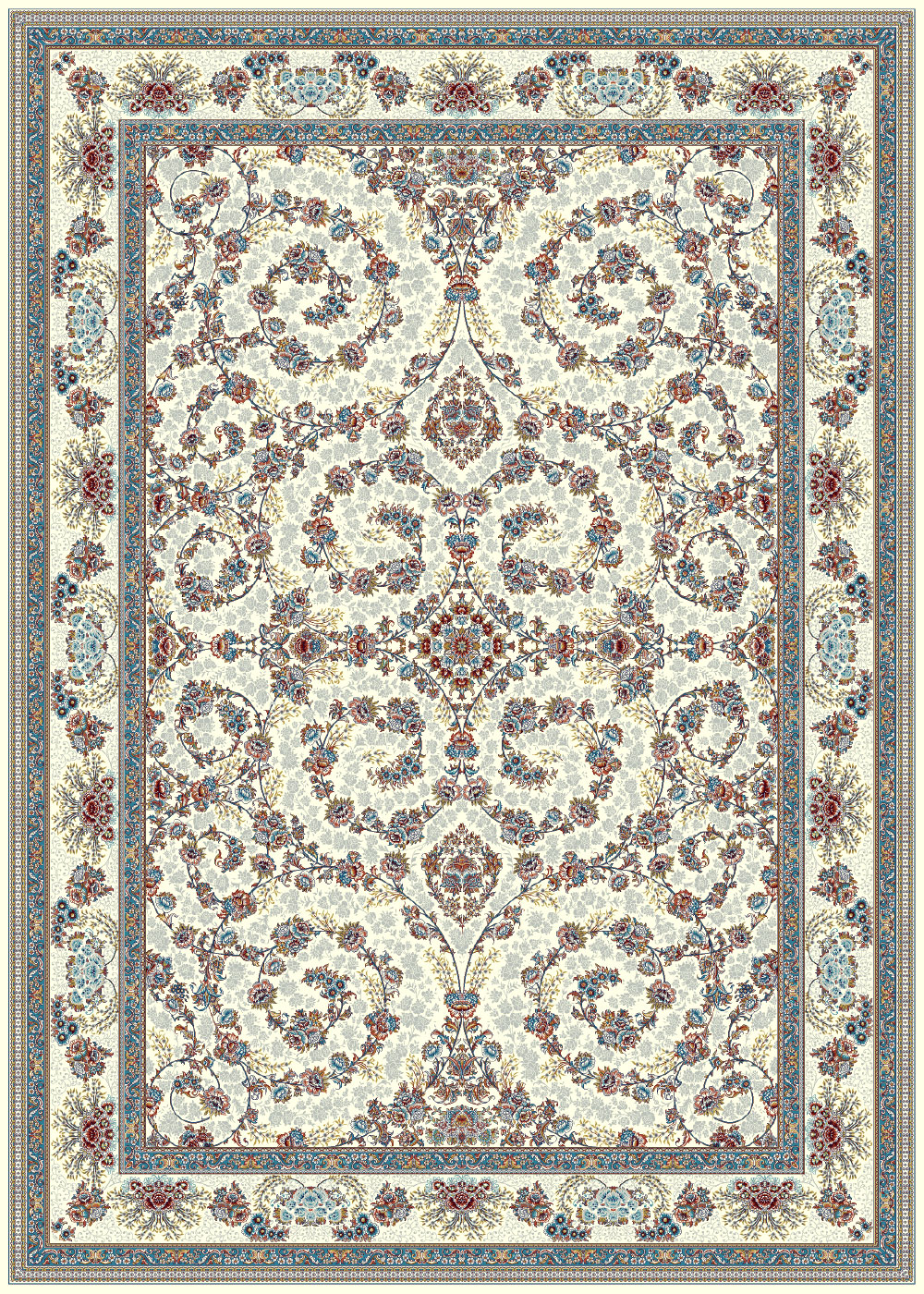 طرح 722367D رنگ کرم