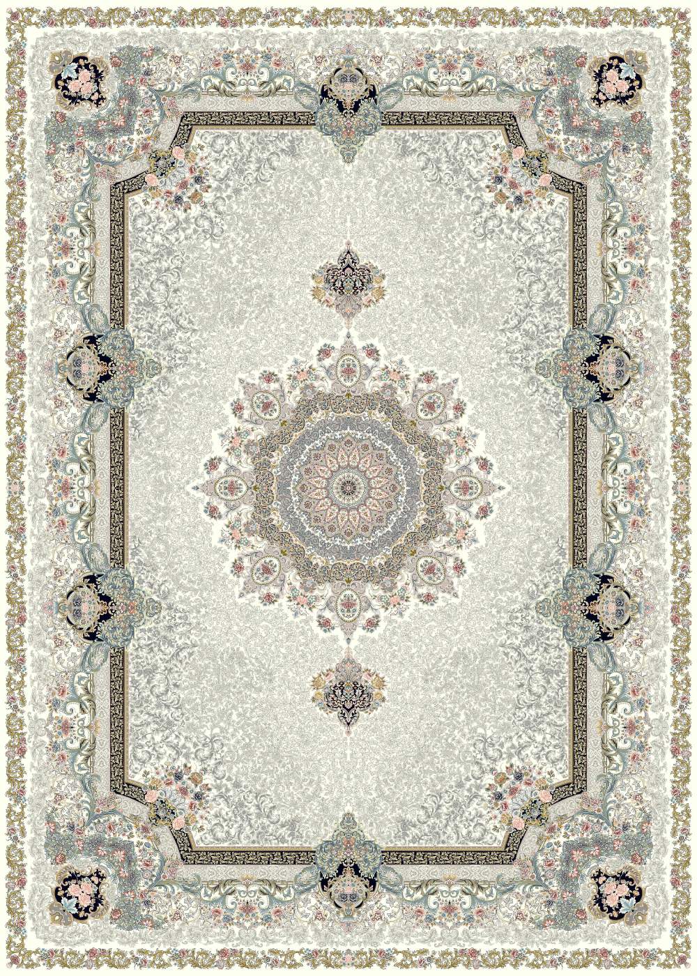 طرح 802081U رنگ کرم