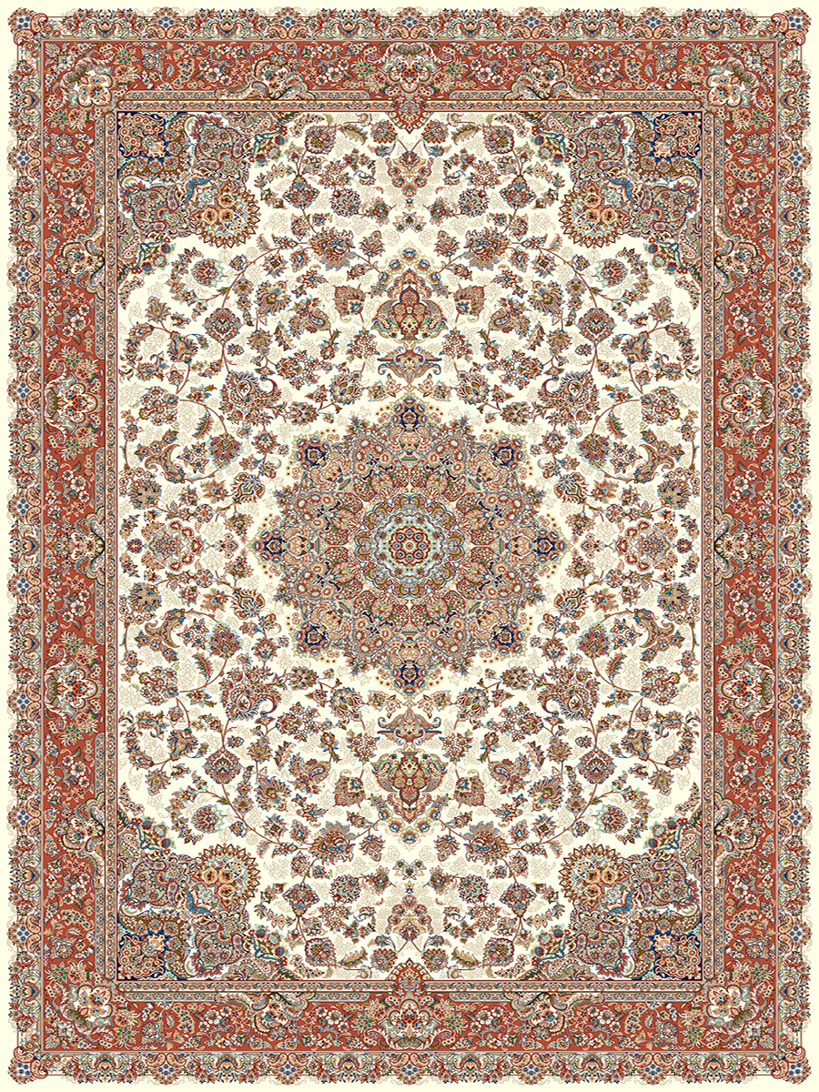 طرح 702033F رنگ کرم