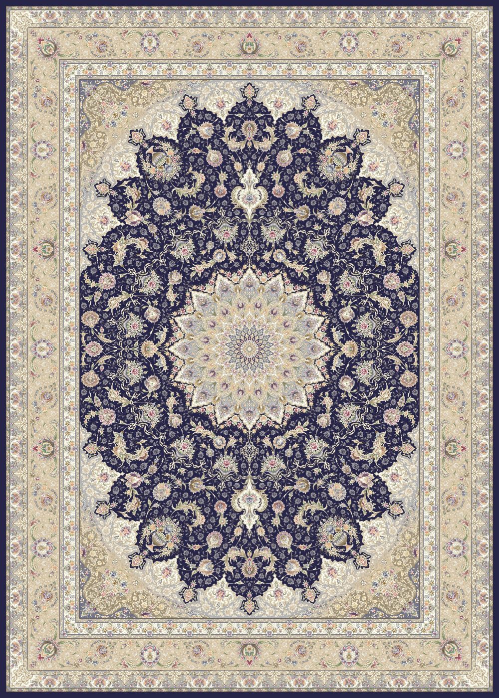 طرح 814003 رنگ کاربنی