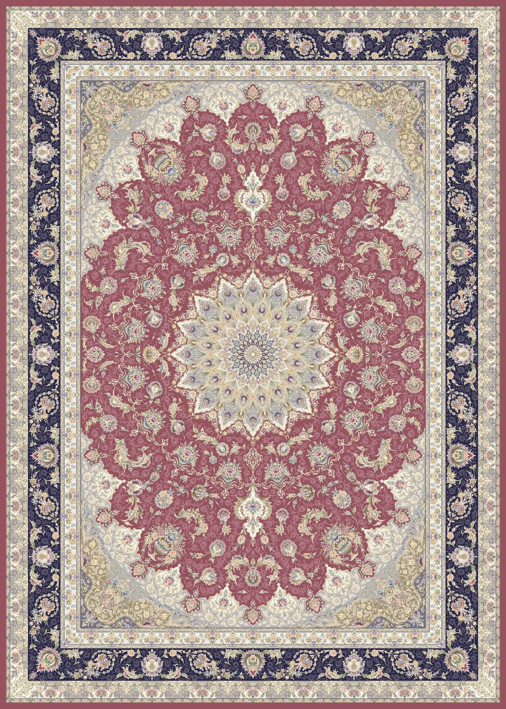 طرح 814003 رنگ ارغوانی