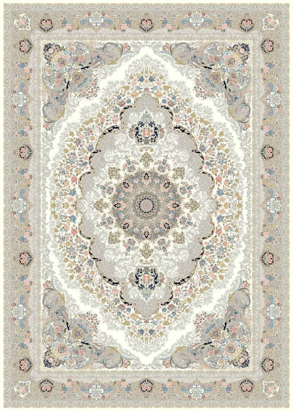 طرح 802091U رنگ کرم