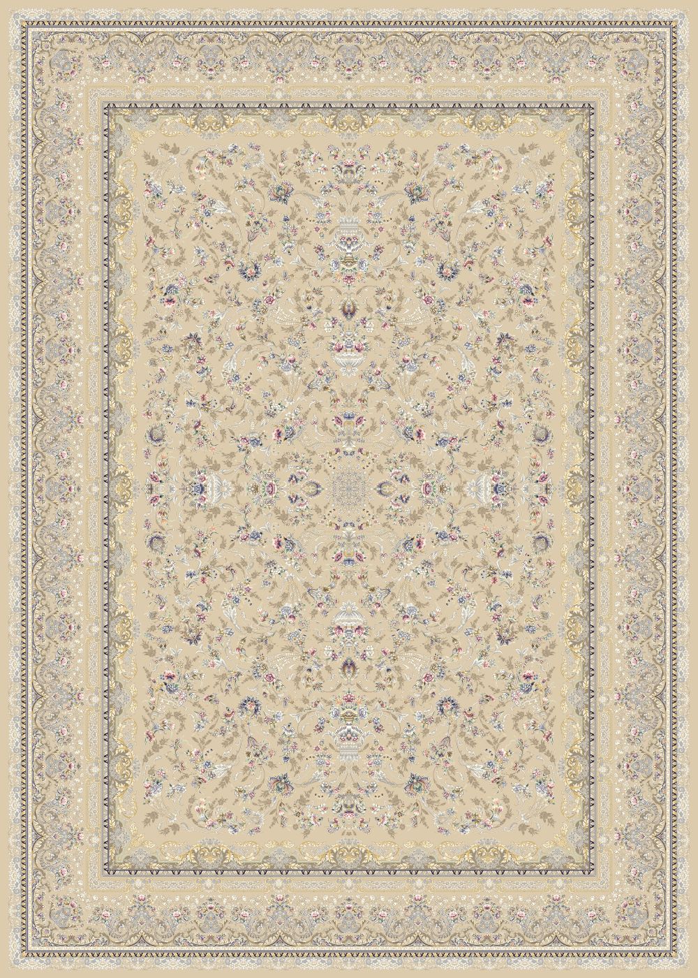 طرح 814008 رنگ کرم