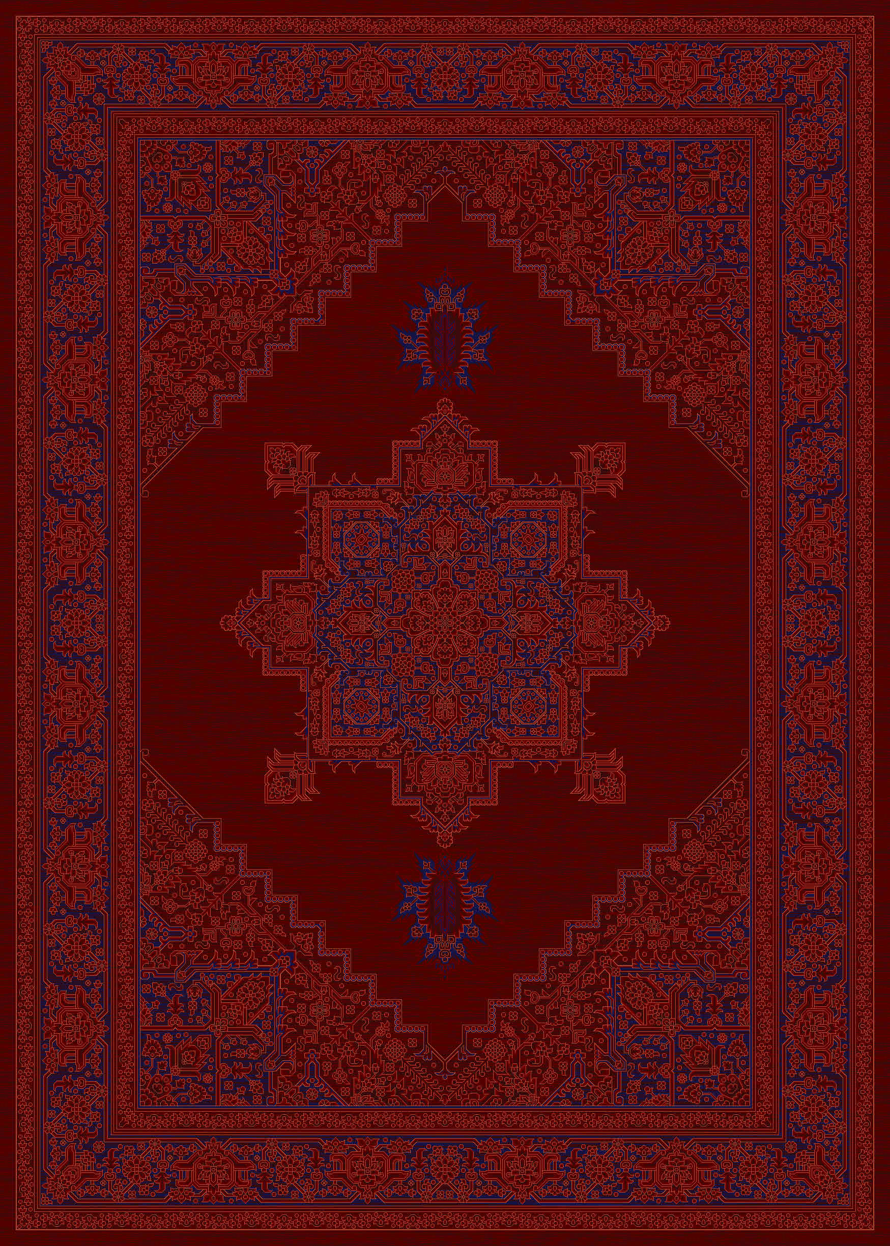 طرح 871369 رنگ سرمه ای